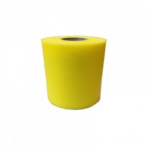 TULLE BOBINA H 12,5CM  X 100MT - giallo