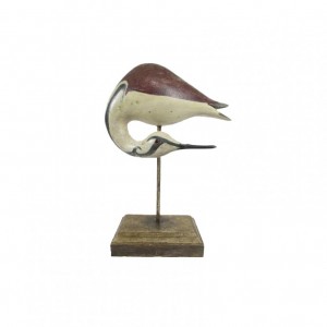 CORMORANO LEGNO 35X19 H45 cm