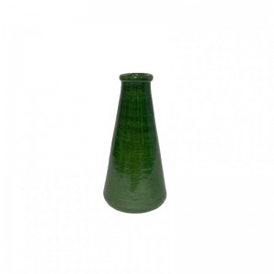 VASETTO MONOFIORE terracotta H15 -verde