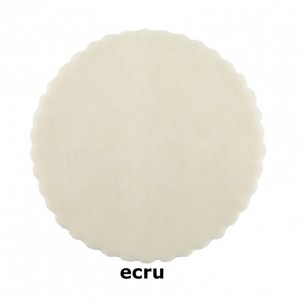 VELO FATA ORGANZA D24 PZ50 - ecru