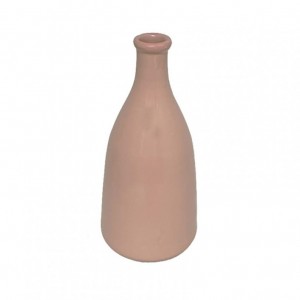 BOTTIGLIA terracotta H24 CM - rosa