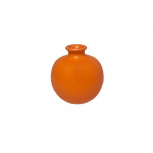 AMPOLLA terracotta D12 H11,5 CM -arancio