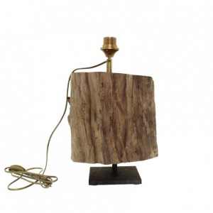 WOODEN TABLE LAMP