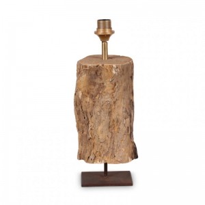 WOODEN TABLE LAMP 26X12 H53 CM