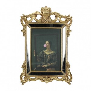 CORNICE POLIRES.20X H31(foto13X18)-gold
