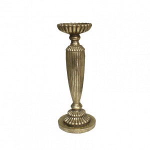 CANDELABRO CM 12X11,5 H30,5 CM -oro