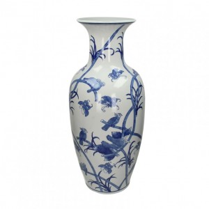PORCELAIN VASE CM 26.5X26.5X62.5