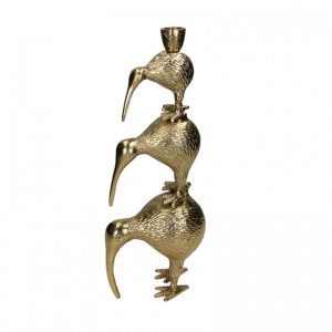 CANDELABRO KIWI X3 ALL. 15X9XH37,5 cm-go