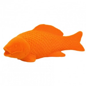 PESCE RESINA 19,5XH8CM - arancione