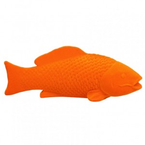 PESCE RESINA 24,5XH10CM - arancione