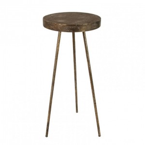 ALZATA METALLO 38,5XH88cm - brown