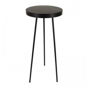 METAL COFFEE TABLE 42,5XH98cm - black