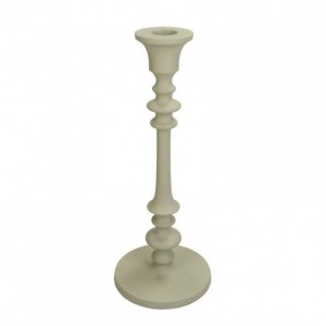 CANDELABRO ALL. 10XH26,5cm -ivory