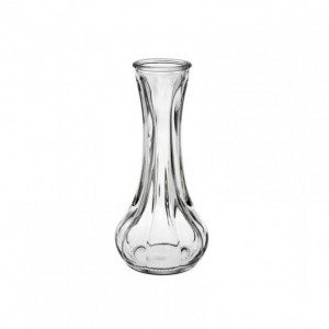 BOTTIGLIA VETRO RIGATA D7,4 H15,9cm