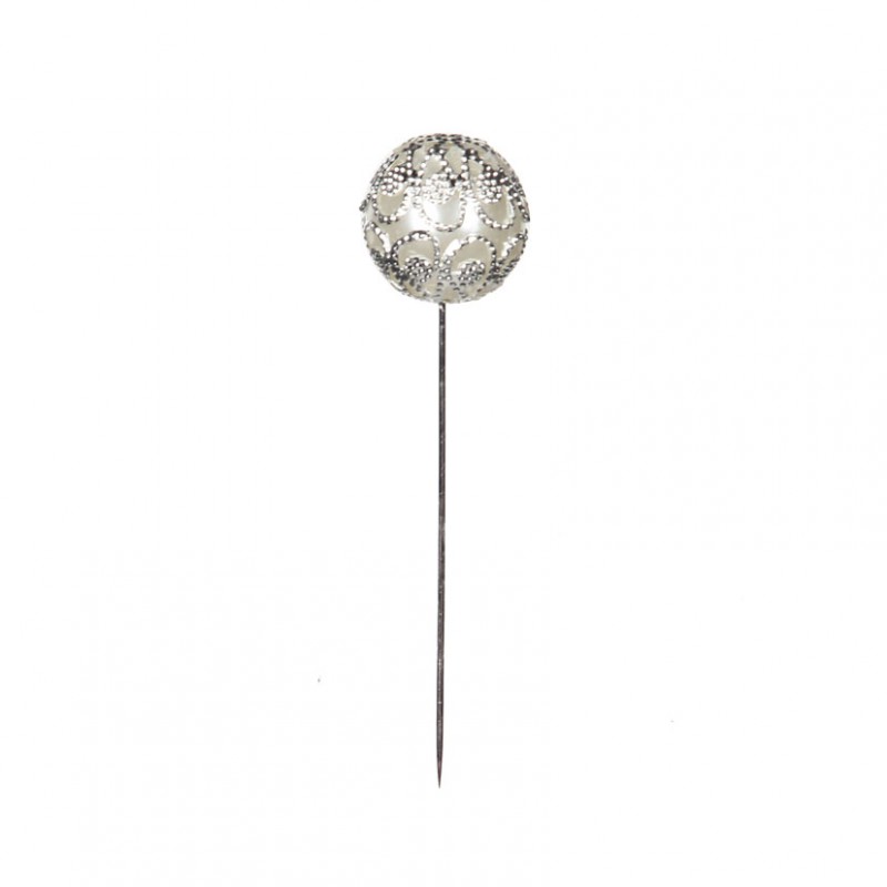 30424I | SPILLI C/PERLA 20MM PZ 10