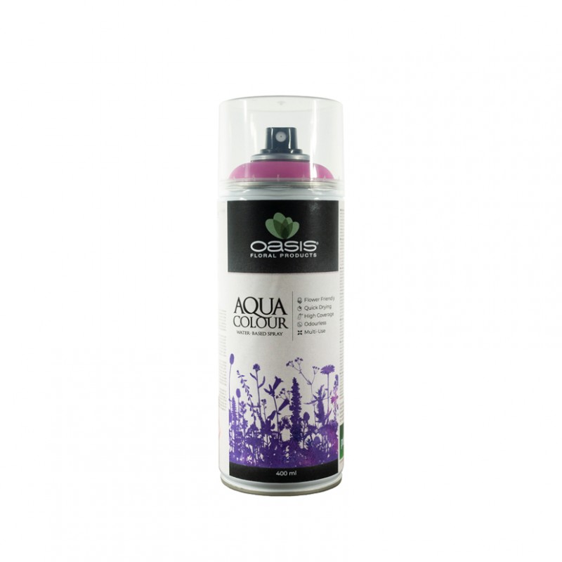 Spray aqua colour oasis 400ml-cerise