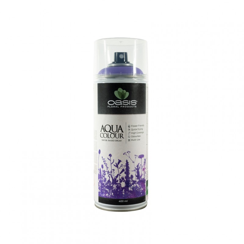 Spray aqua colour oasis 400ml-violet