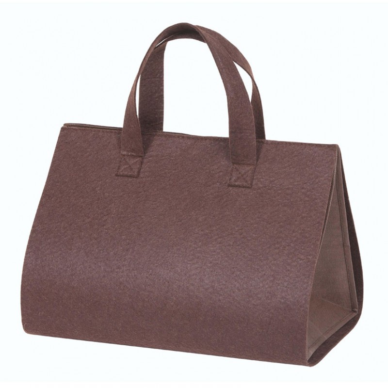 Borsa cloe  cm 36x32x25 -marrone