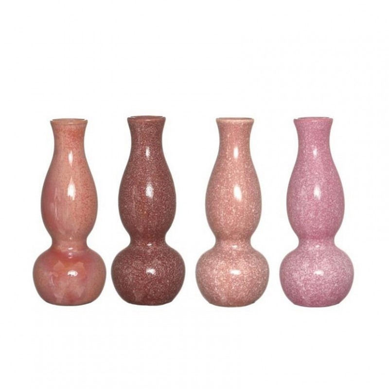 Vaso ceramica ivy d6 h15 cm 4ass. - pink