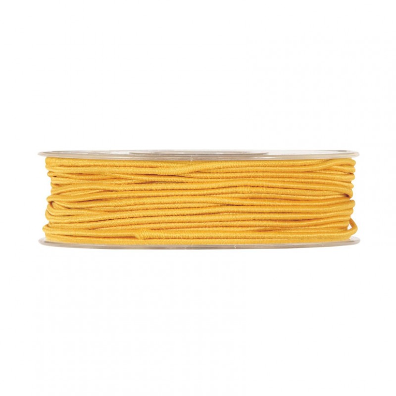 N/cordoncino elastico 1,8mm 50mt -yellow