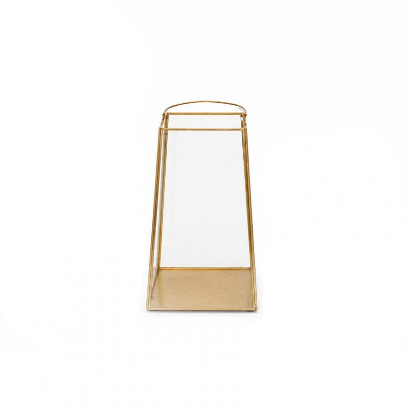 Lanterna rif.oro 18x18xh30cm