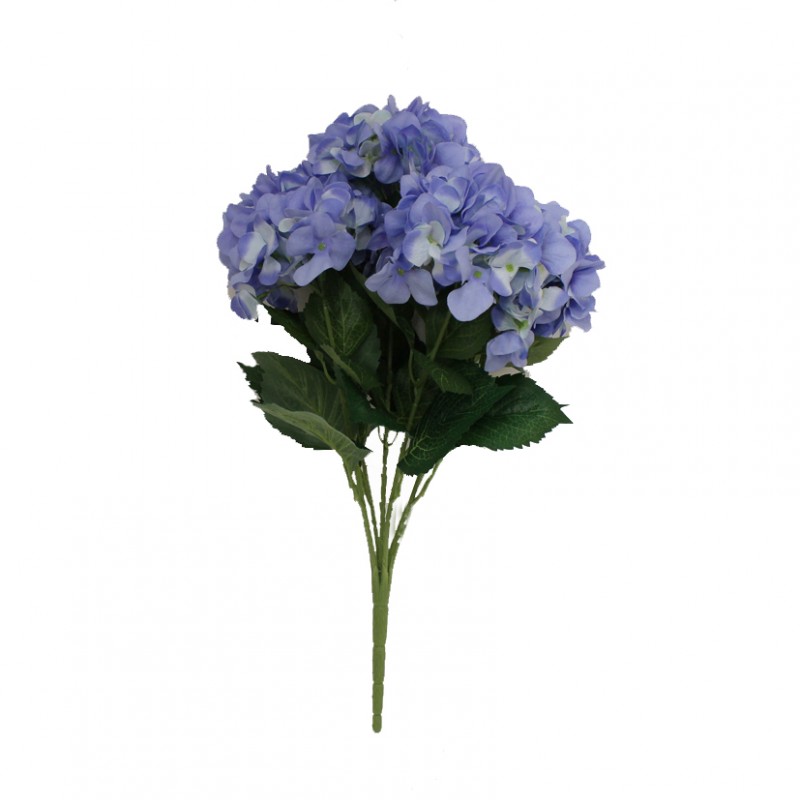 Hortensia bush 59cm light blue-or11,80 *
