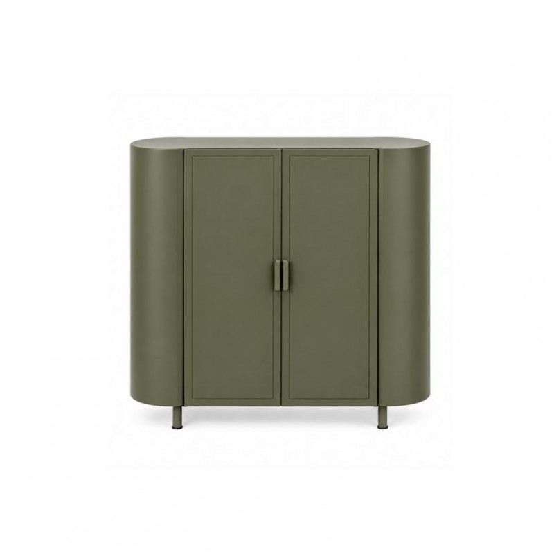 418.G216GO | MOBILE 2 ANTE METAL 100X42 H114CM -verde