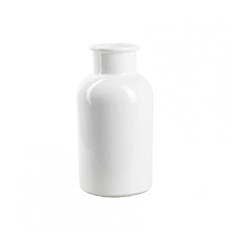 42431 | BOTTIGLIA BRAXTON D10 H20 cm-white shiny