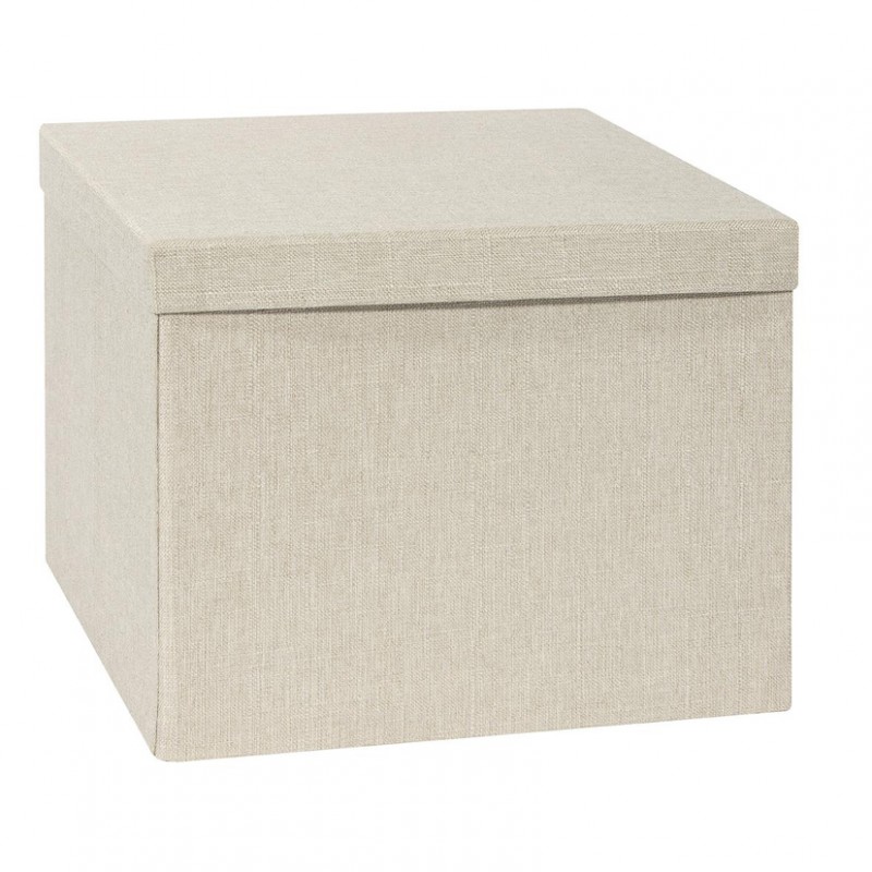 4510G42 | SCATOLA PIEGHEVOLE 25X25XH20 cm - beige