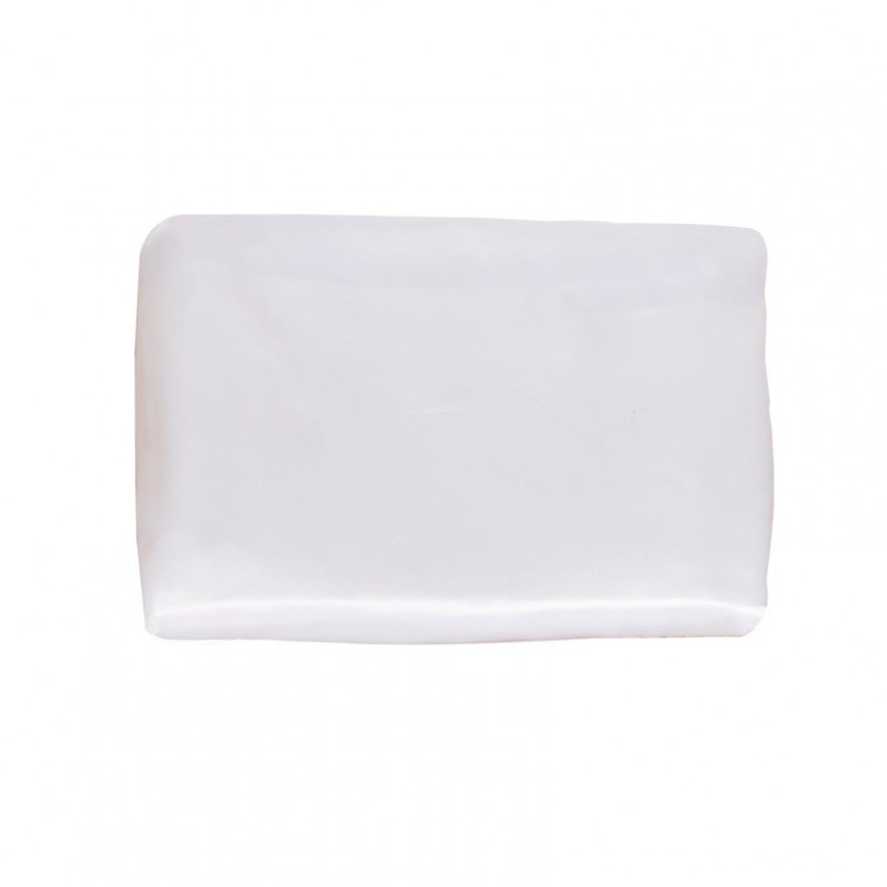 Stoffa satin 150cm 3mt - white