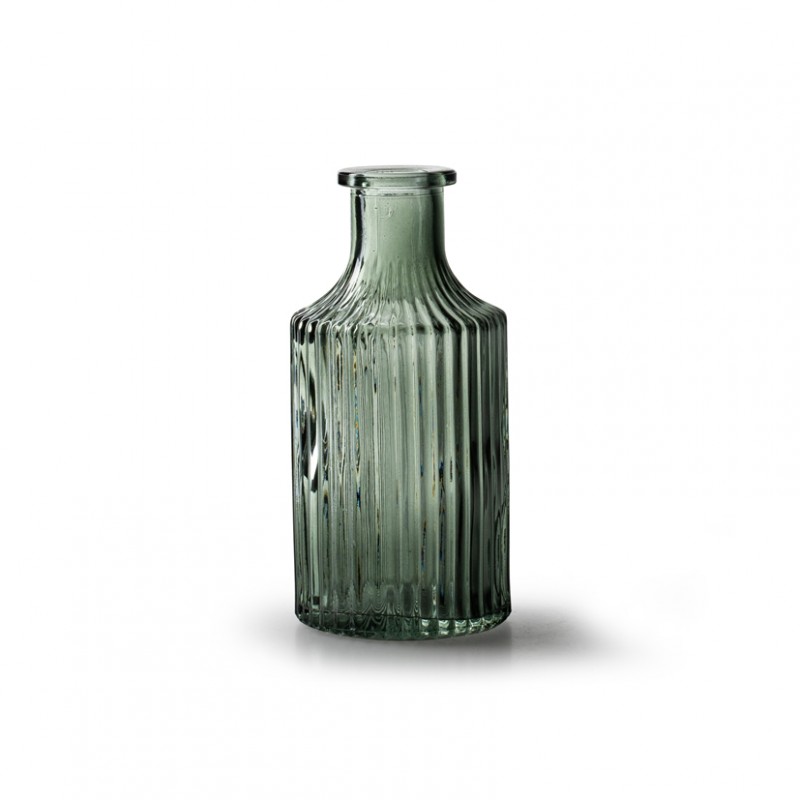 Bottiglia snipe d7 h14 cm - green