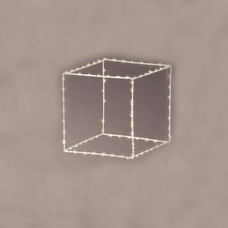 496629A | CUBO LUCI LED 25X25X25 - warm white