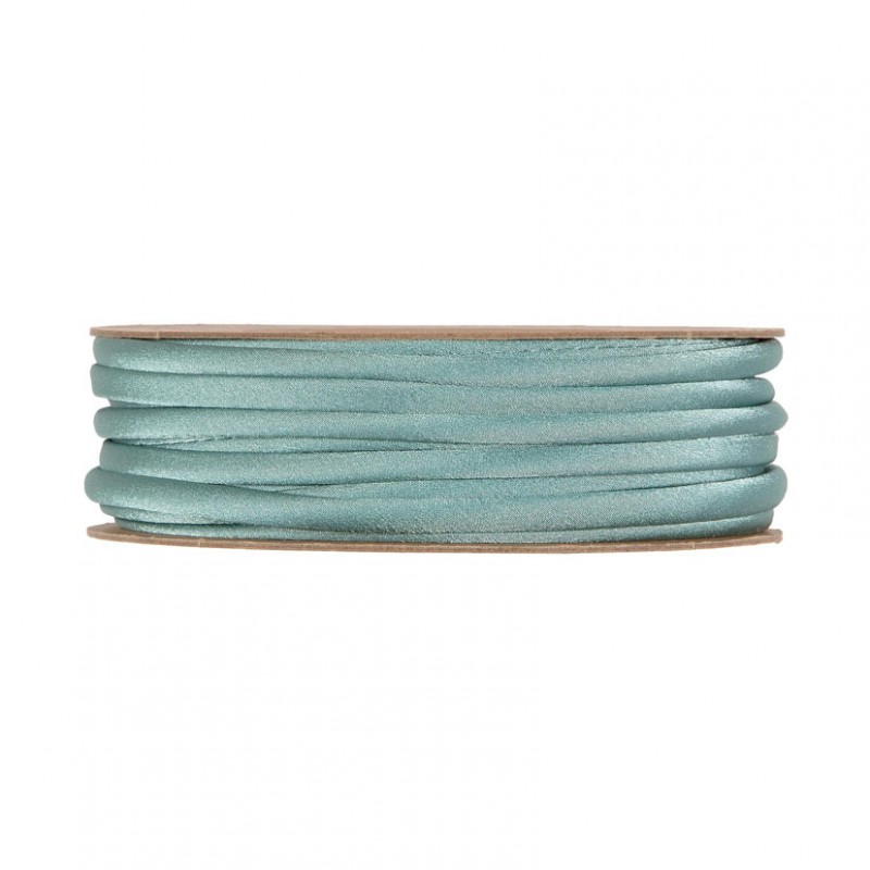 N/satin cord 8mm 15mt - sage
