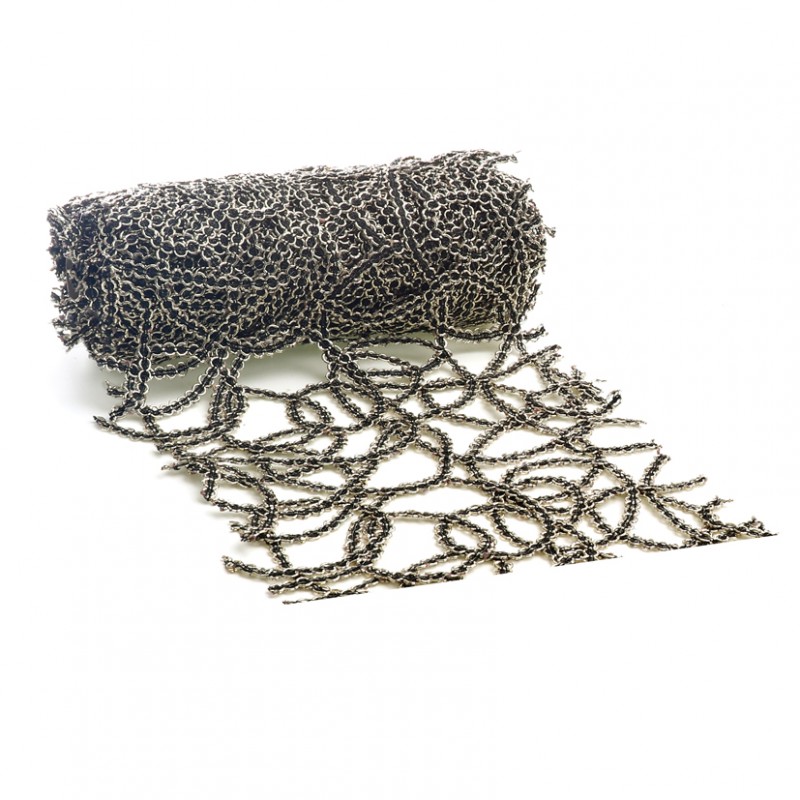 5221.02515.89 | DECORUNNER GRANDI 2,5mt X 15cm-nero/oro