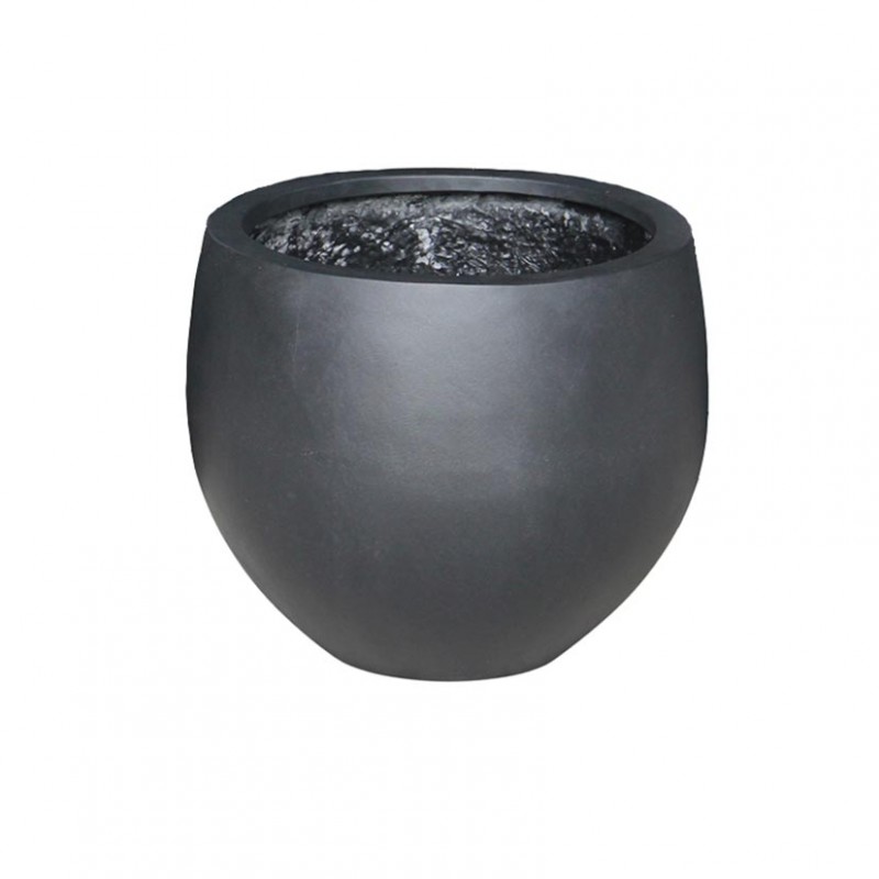Vaso fiberstone d53 h44,5 - black