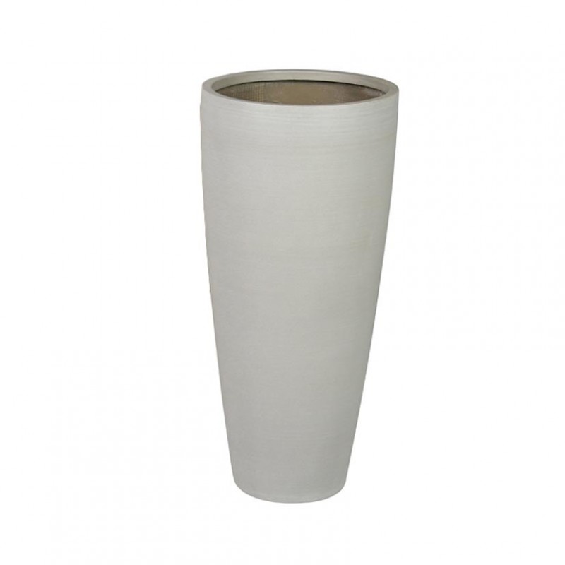 Vaso resina/fibra vet.d46,5 h99,5-cement