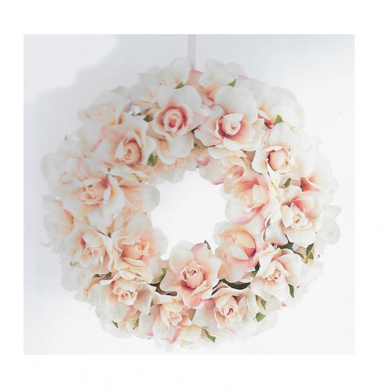 CORONA ROSE D35 CM 57144M piante e fiori artificiali linea 2