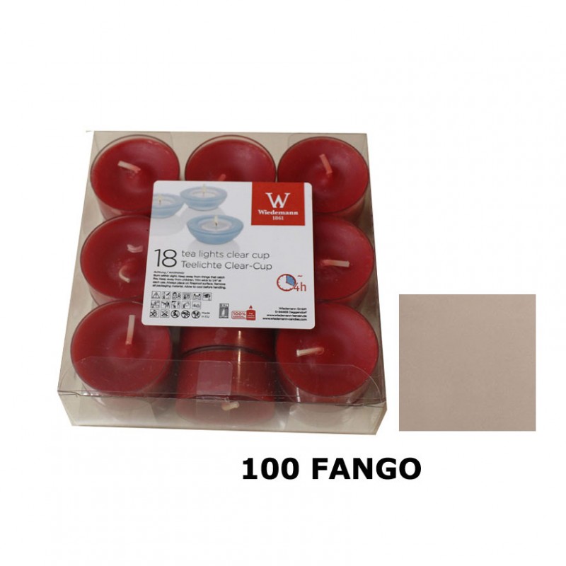 Tealight mm38 pz18 4ore -fango