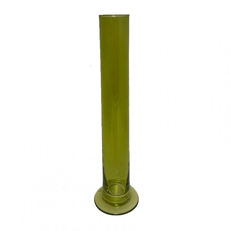 Monofiore vetro d3 h30 cm - verde oliva