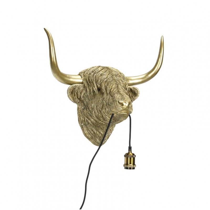 691268-000-226 | LAMPADA BISONTE 52X24 H44,5cm - gold
