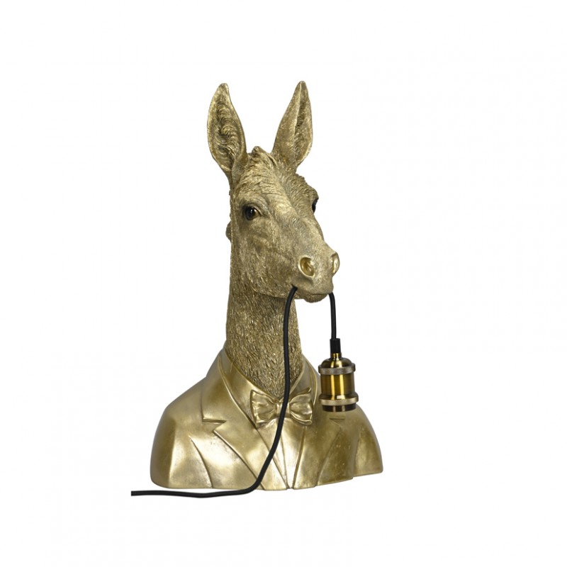 691275-000-226 | LAMPADA ASINO 30,5X29 H50cm - gold