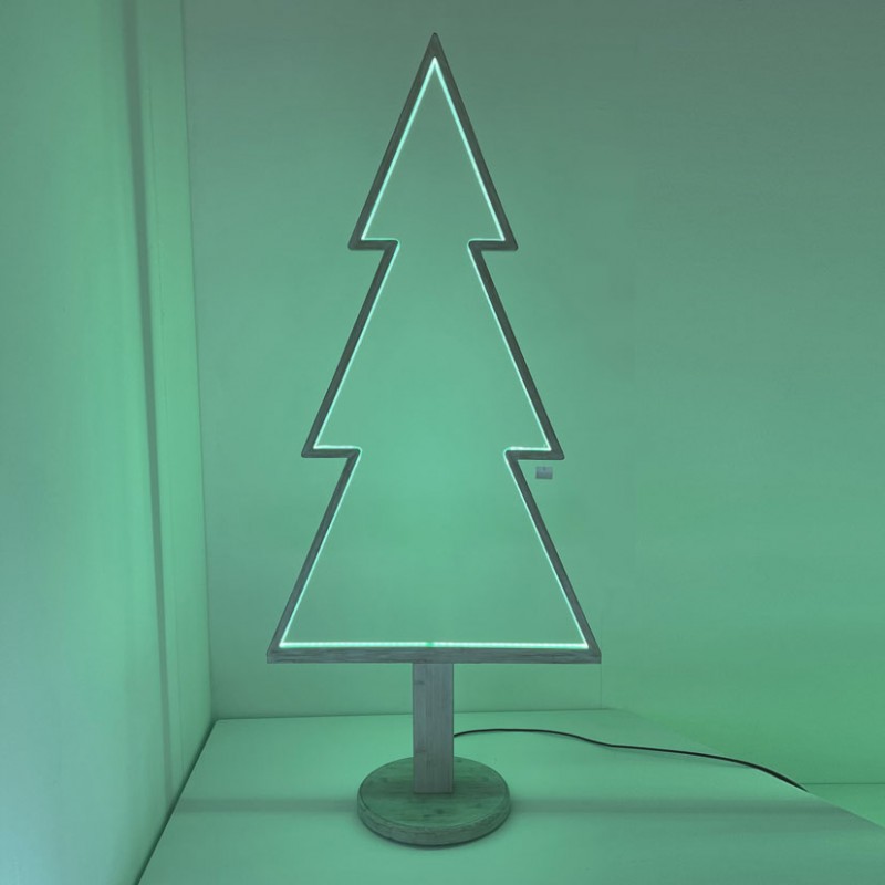 8024199069145 | ALBERO ABETE C/LUCE LED H170 CM -rgb