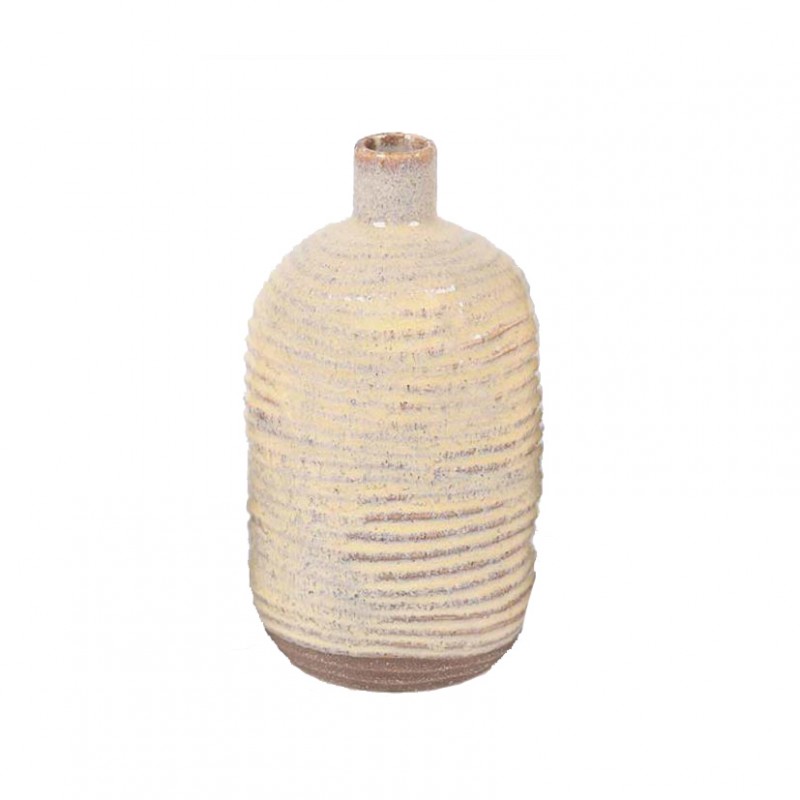 **bottiglia ceramica falisty d9,5h18cm-b