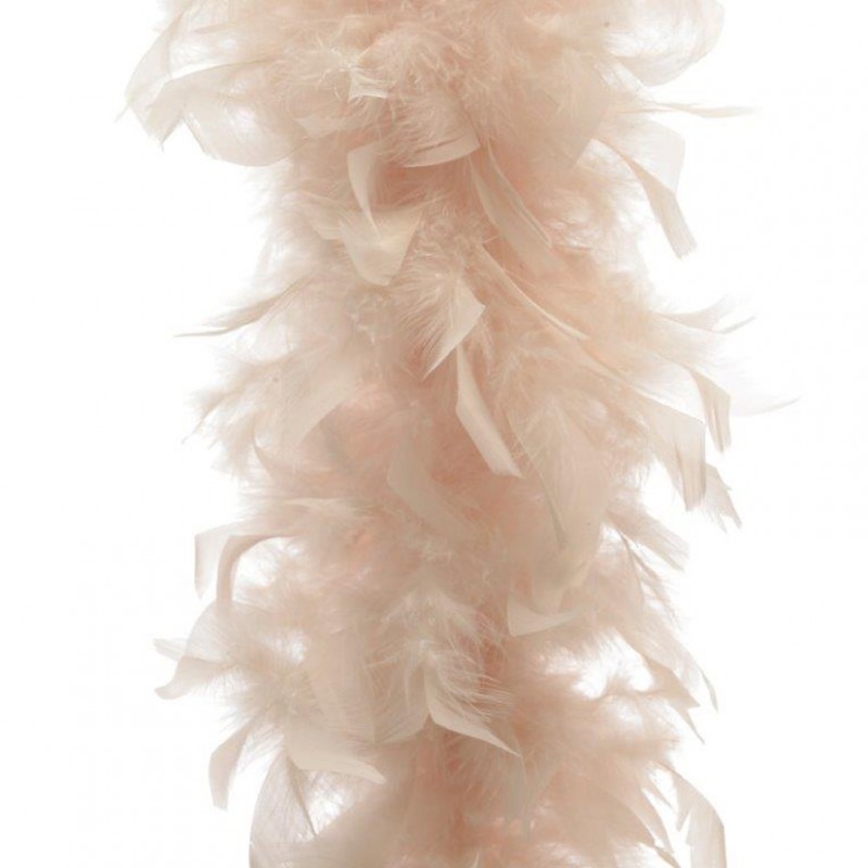 Boa feathers 184 cm-pearl