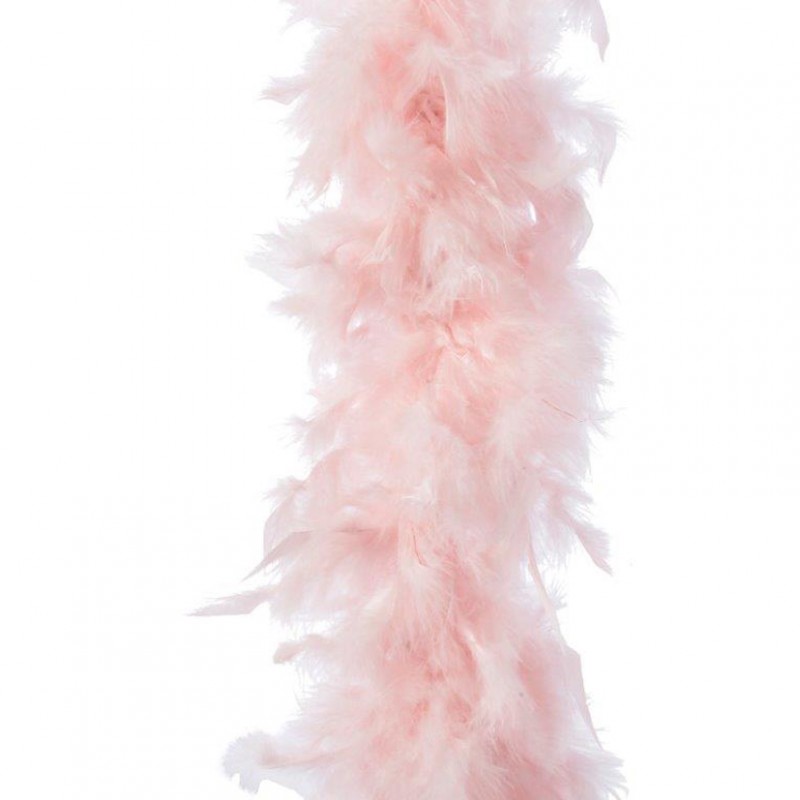 Feather boa 184 cm blush pink