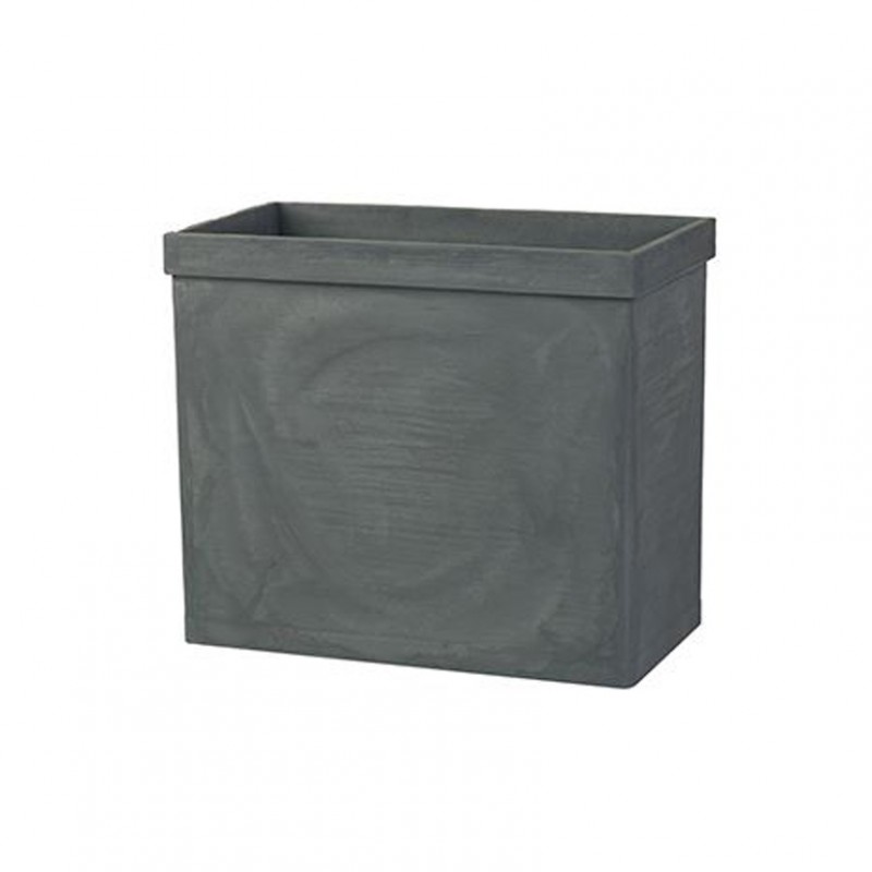 Cassetta liscia 70x62 cm-grigio anticato