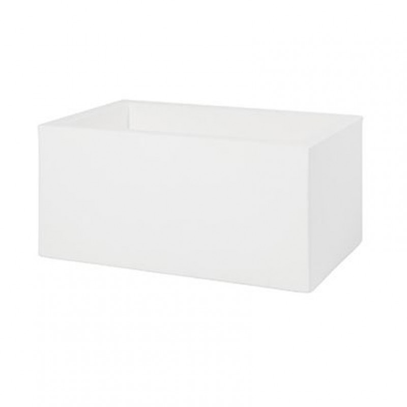 Cassetta 80x50h40 cm - bianco ottico