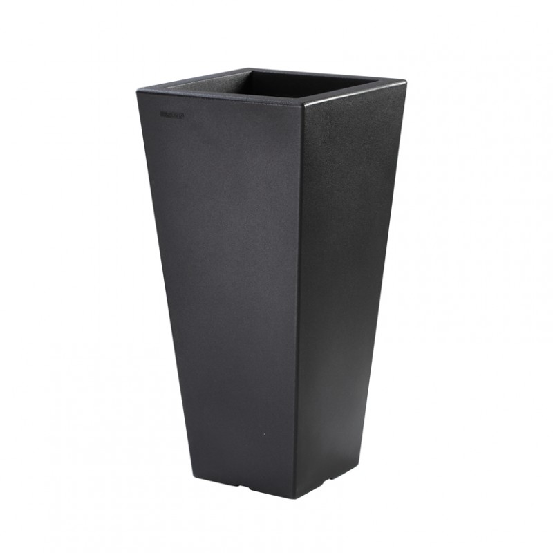 Vaso quadro 34x34 h70 cm - antracite