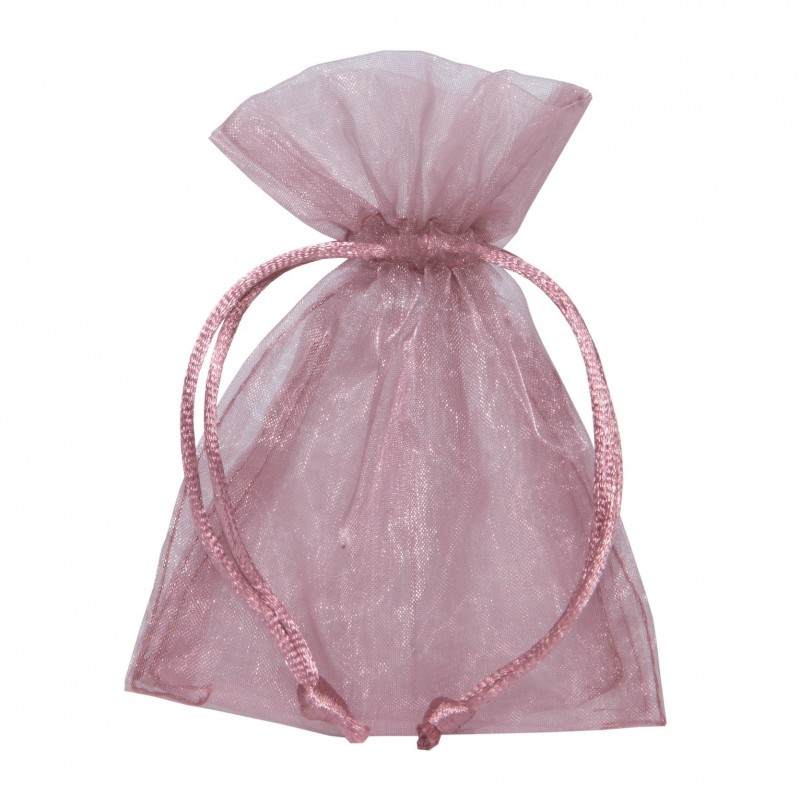 Sacch.organza 15x24 cm pz10-old pink