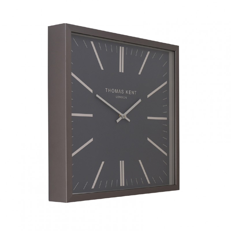 778855 | OROLOGIO DA MURO 40X40X6 cm-grigio/antra